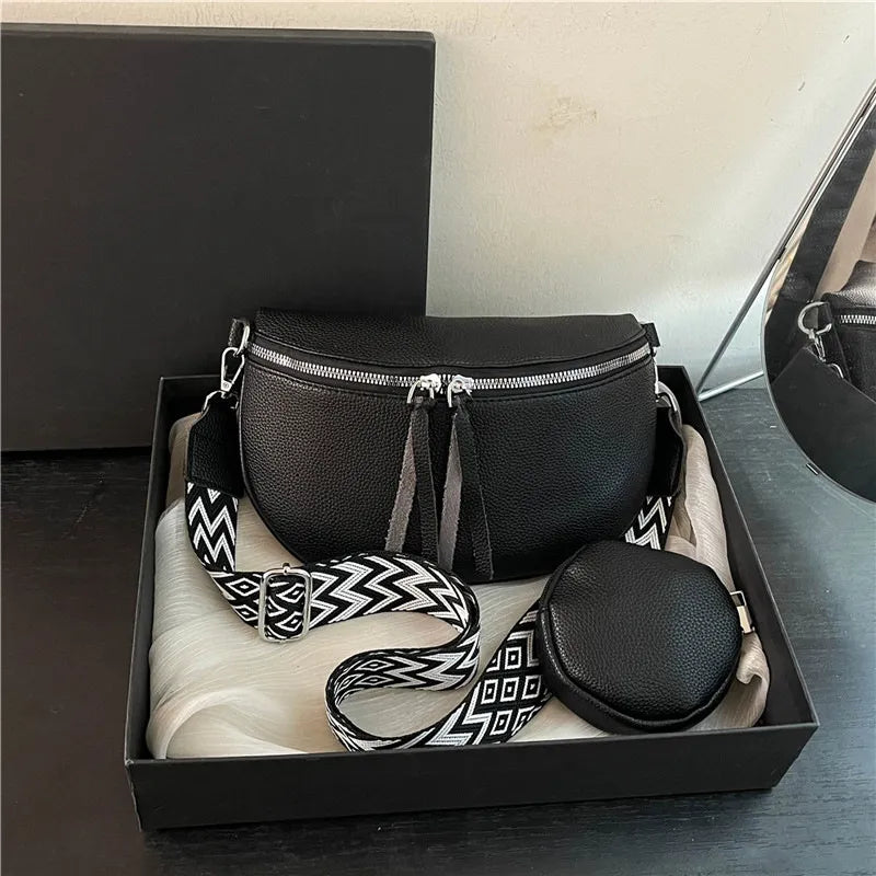🎁👜 Crossbody Leather Bags
