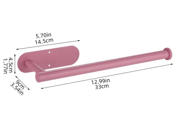 🧻Under Cabinet Paper Towel Holder – Declutter Your Kitchen Counter in Seconds ✨