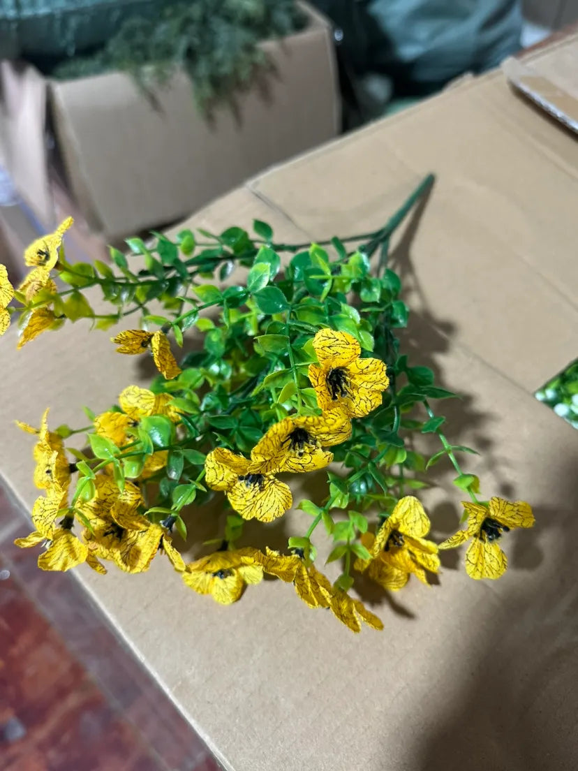 UV Resistant Colorful Artificial Flower