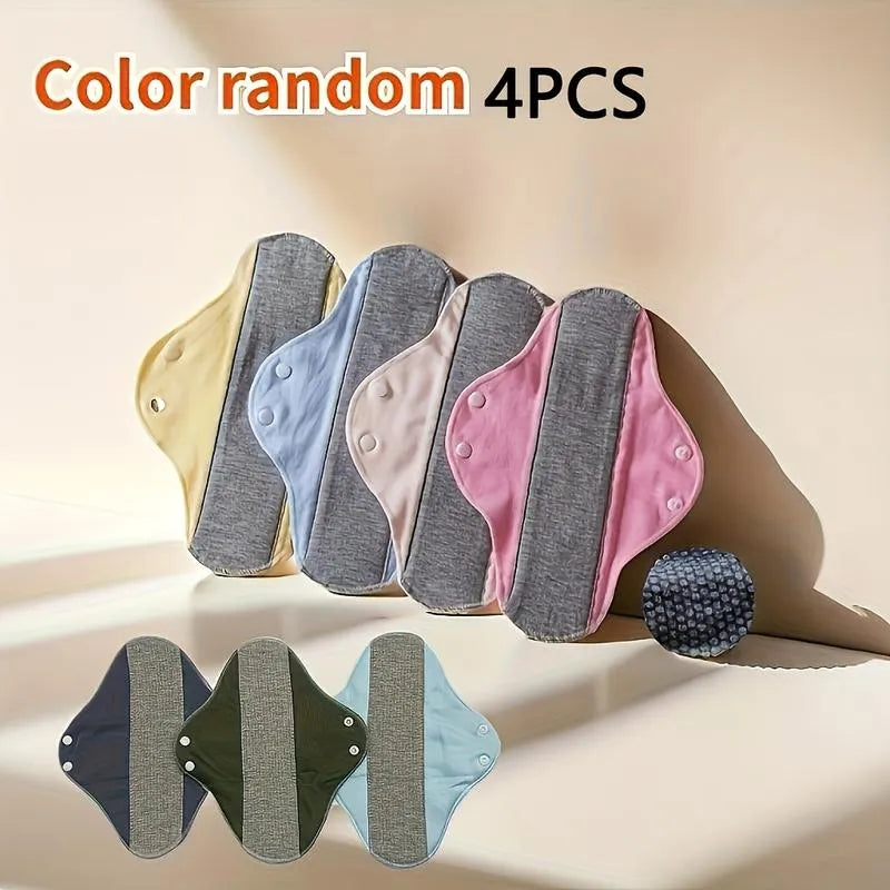 4PCS Reusable Leak-Proof Washable Incontinence Pads