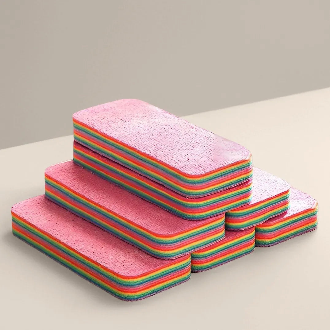 ⚡HOT SALE 🔥Tearable Rainbow Cleaning Sponge
