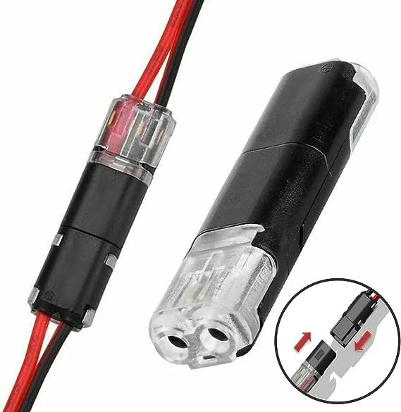 🔥Double - Wire Plug-in Connector With Locking Buckle