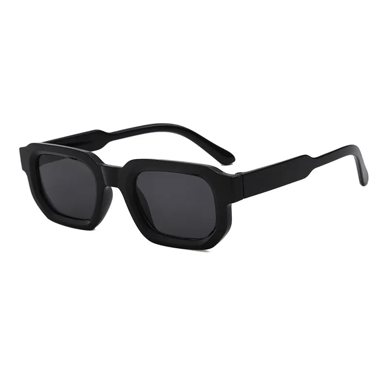 🕶️🔆 6 - Pack Vintage Rectangle Frame Sunglasses for Men & Women with UV400 Protection