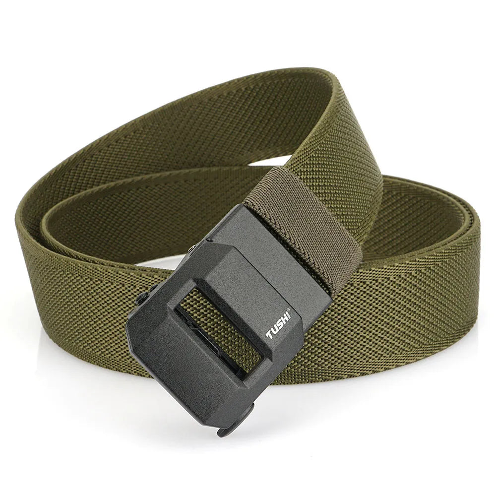 🎖️Ultimate Tactical Belt for Men - Outdoor Adventure & Everyday Wear | Trim-to-Fit 🛡️
