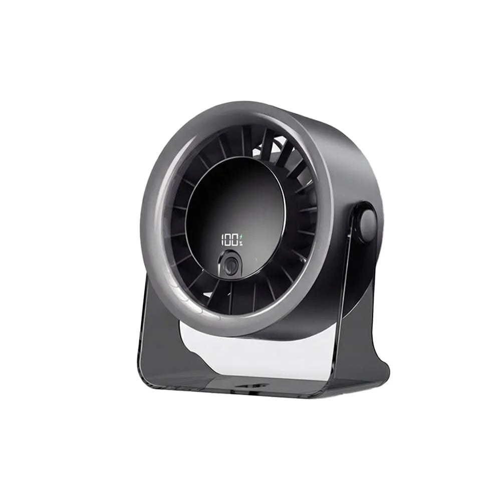 Battery Powered Quiet Desk Fan - Adjustable Head