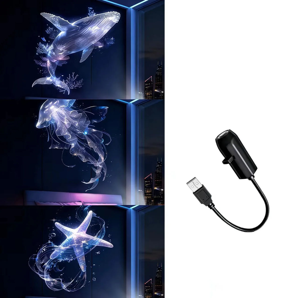 Starry Ocean Projection Lamp