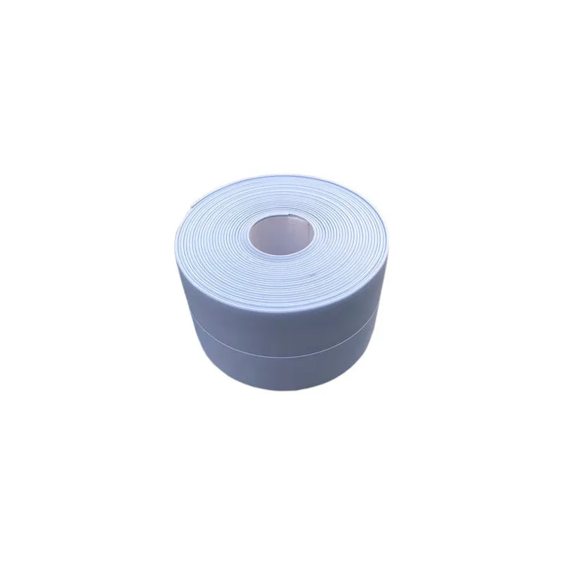 Self-adhesive, waterproof white sealing tape – 3.2 m – Durable sealing for bathroom and kitchen