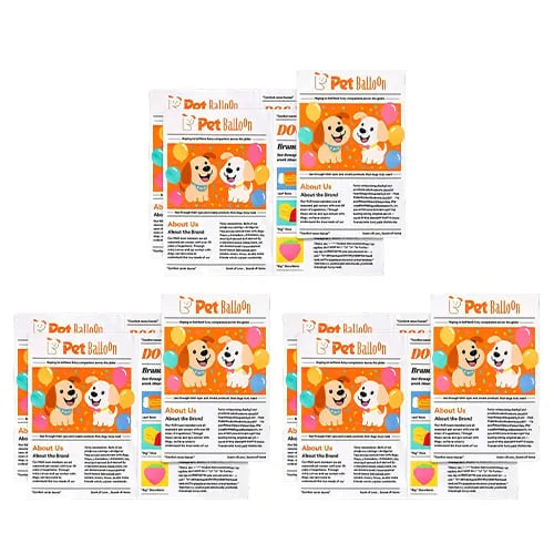 Interactive pet newspaper toy