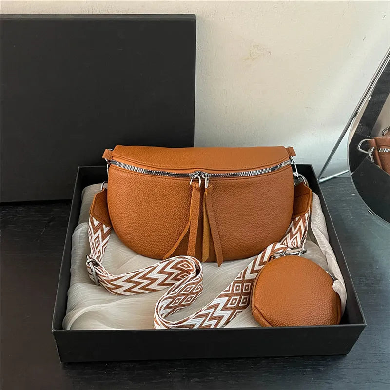 🎁👜 Crossbody Leather Bags