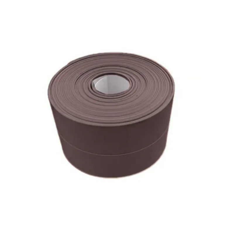 Self-adhesive, waterproof white sealing tape – 3.2 m – Durable sealing for bathroom and kitchen