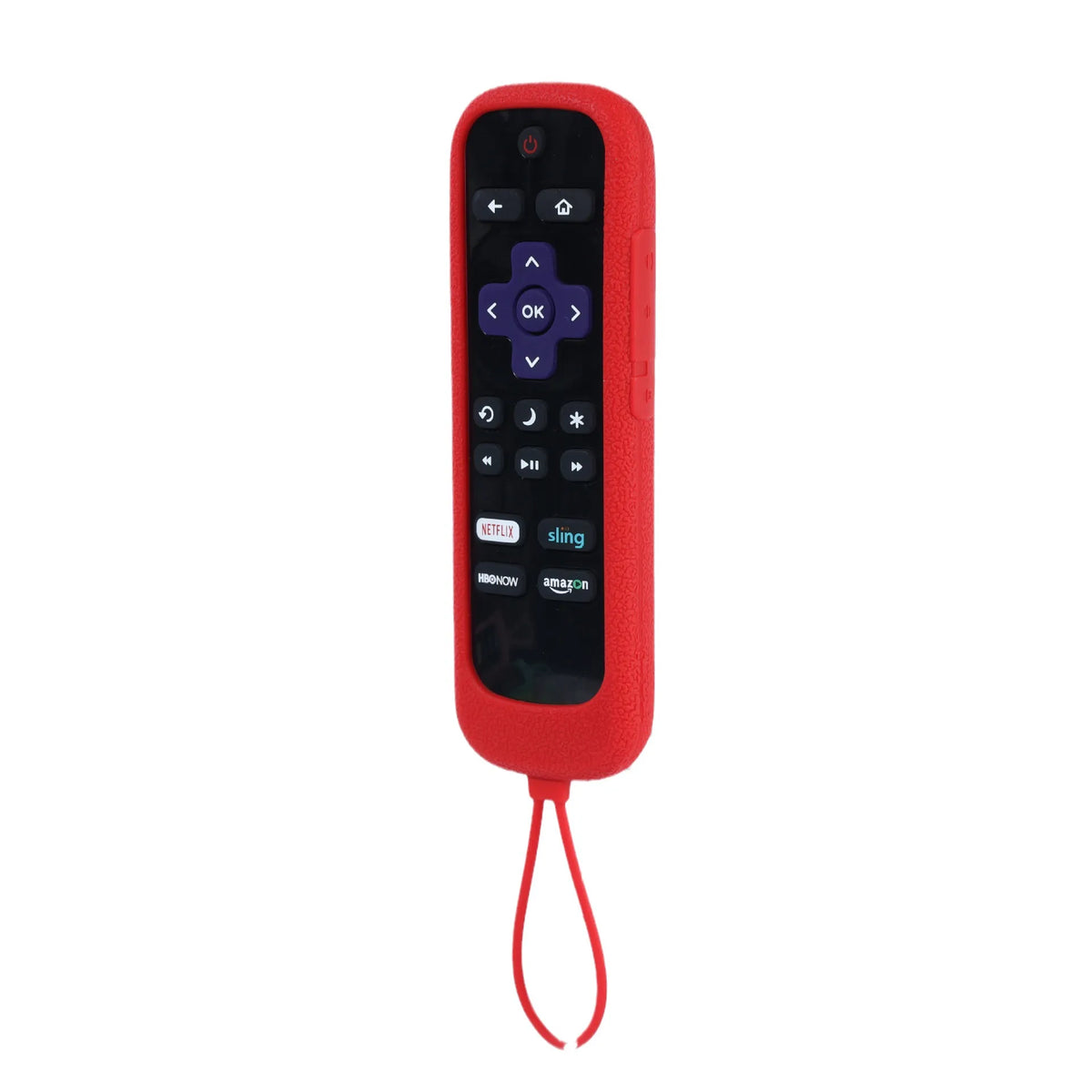 🏆Flash Sale⚡ 50K+ SOLD! Almost Gone-Universal Remote Control Holder with Lanyard – Thickened Anti-Slip & Shockproof Silicone Cover