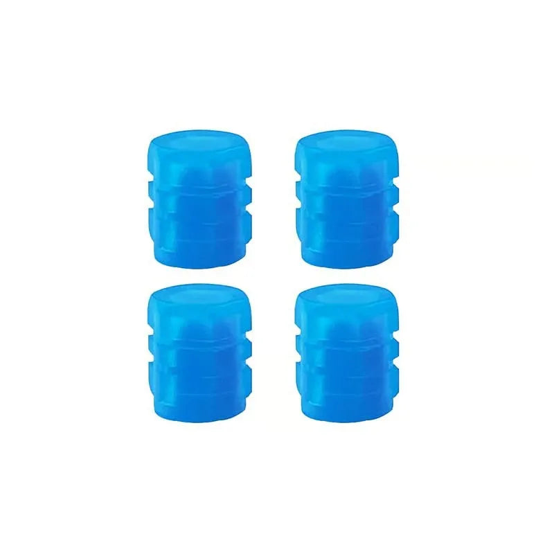 Universal Fluorescent Tire Valve Caps (4 PCS/Set)