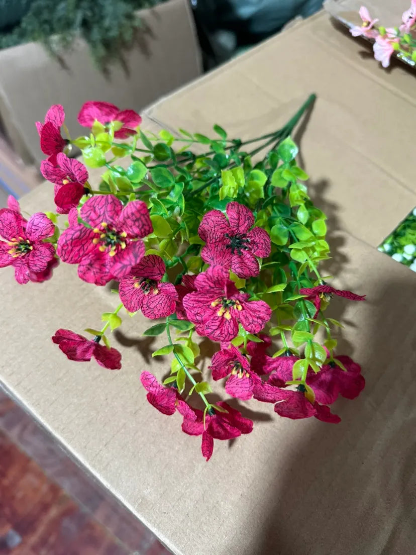 UV Resistant Colorful Artificial Flower