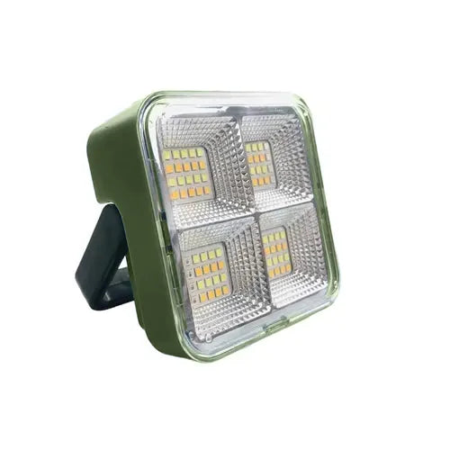 Solar Rechargeable Multifunctional Flashlight