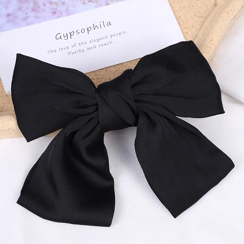 💥Flash Sale🔥Large Bow Hair Clip for Women – Wedding & Everyday Ponytail Accessory with Long Tail