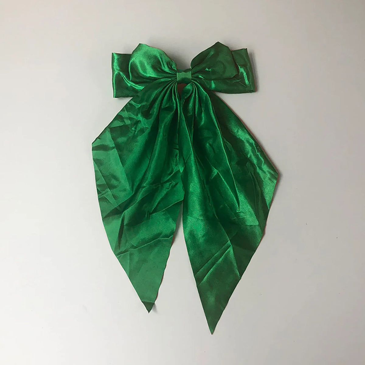 💥Flash Sale🔥Large Bow Hair Clip for Women – Wedding & Everyday Ponytail Accessory with Long Tail