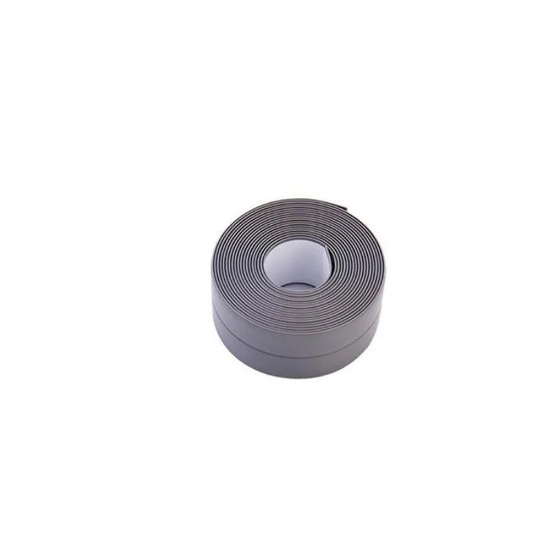 Self-adhesive, waterproof white sealing tape – 3.2 m – Durable sealing for bathroom and kitchen