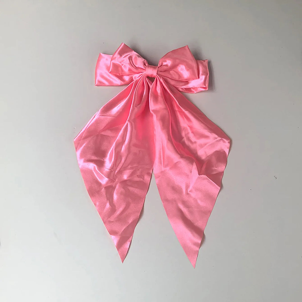 💥Flash Sale🔥Large Bow Hair Clip for Women – Wedding & Everyday Ponytail Accessory with Long Tail