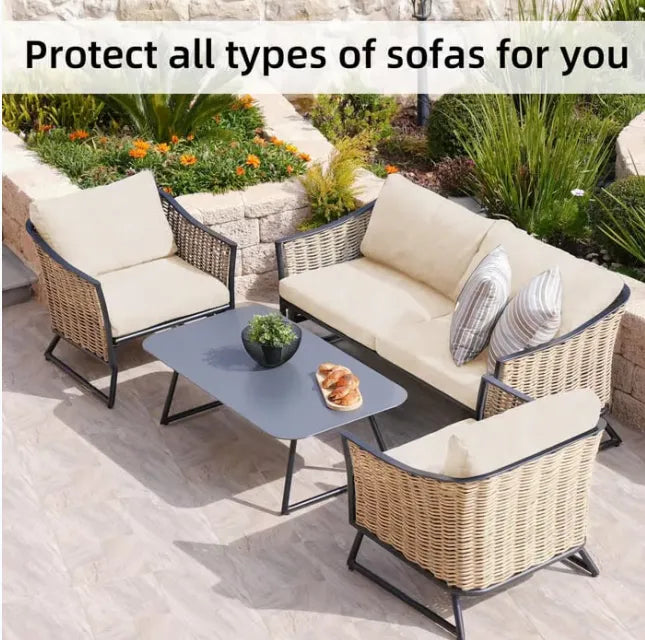 Stretch Sofa Cushion Covers Set (4 / 8 / 12/ 16 PCS)