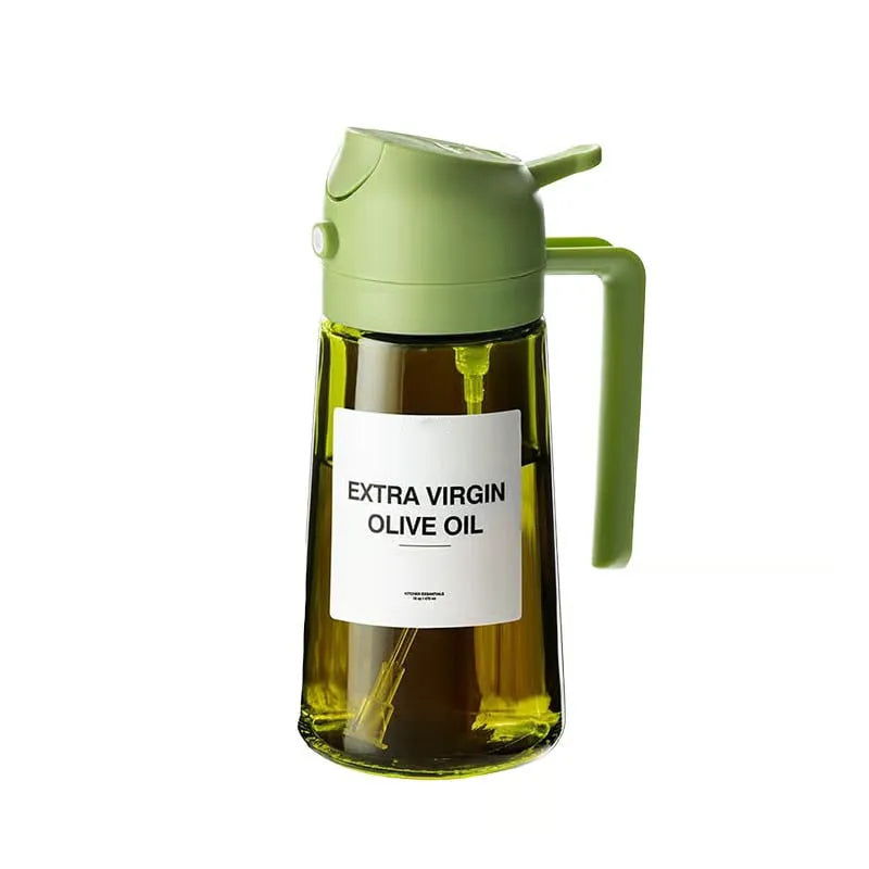 2-in-1 Glass Oil Spray and Pour Bottle