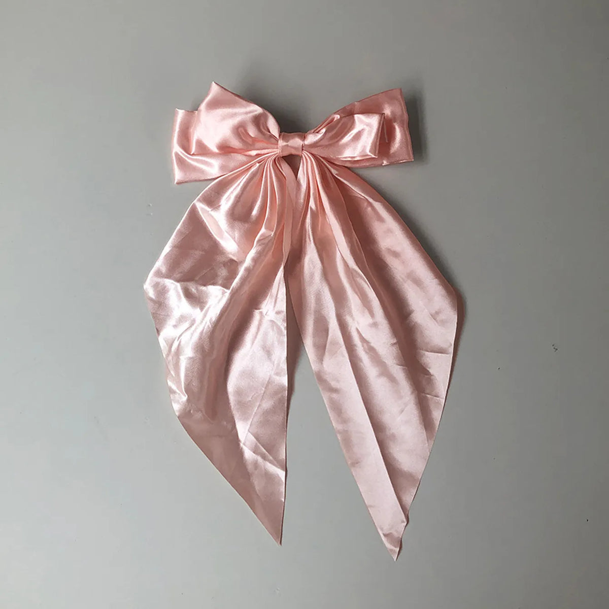 💥Flash Sale🔥Large Bow Hair Clip for Women – Wedding & Everyday Ponytail Accessory with Long Tail