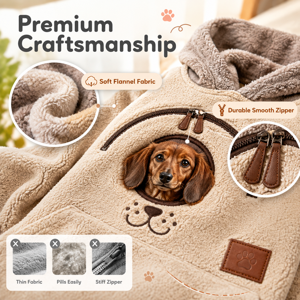 Pet Comfortable Suspender Hoodie