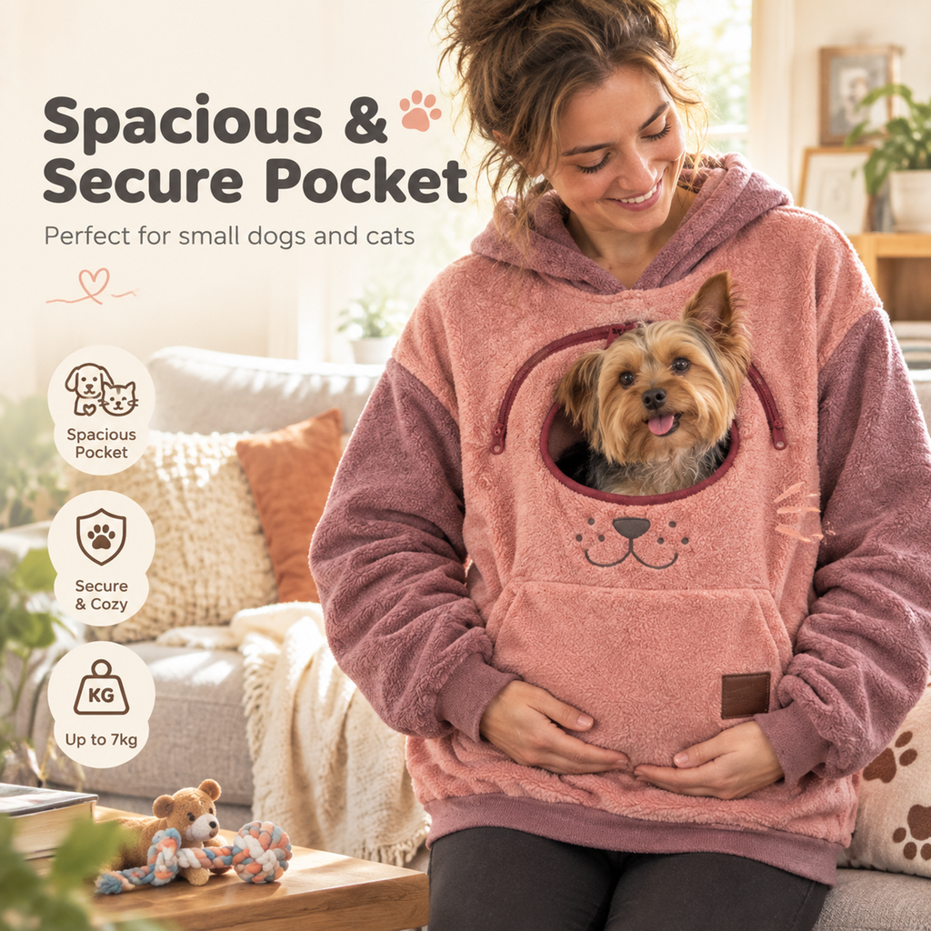 Pet Comfortable Suspender Hoodie
