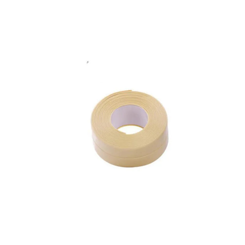 Self-adhesive, waterproof white sealing tape – 3.2 m – Durable sealing for bathroom and kitchen