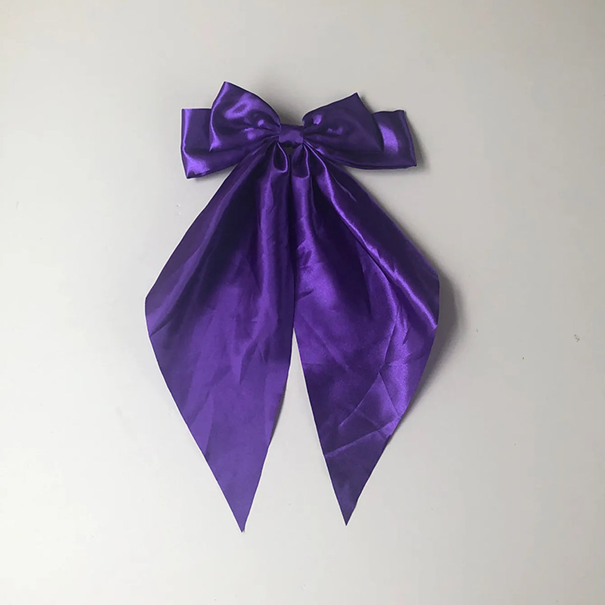 💥Flash Sale🔥Large Bow Hair Clip for Women – Wedding & Everyday Ponytail Accessory with Long Tail
