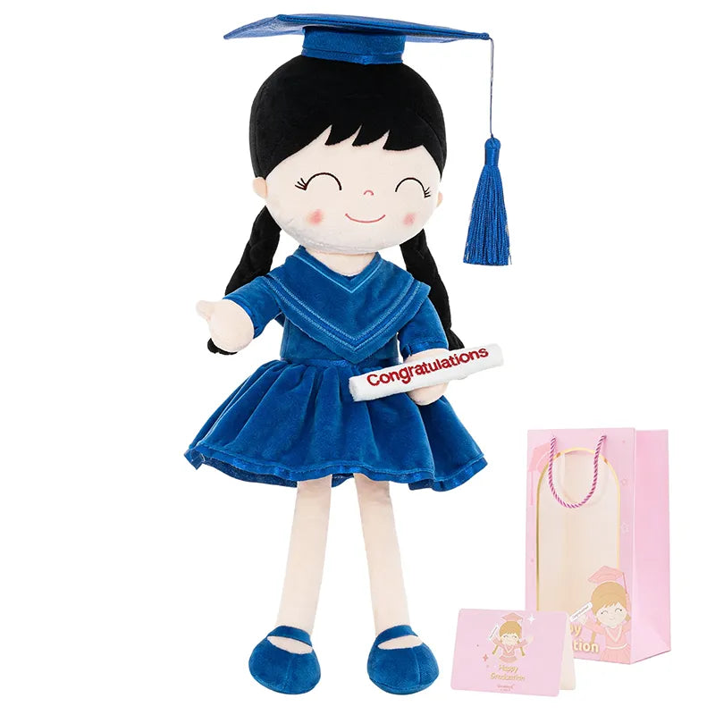 🎓Class of 2026 Graduation Doll – 16” Soft Plush Keepsake Gift with Gift Bag