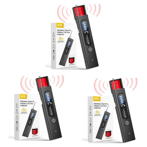 Portable Anti-Spy Camera Detector & RF Signal Scanner