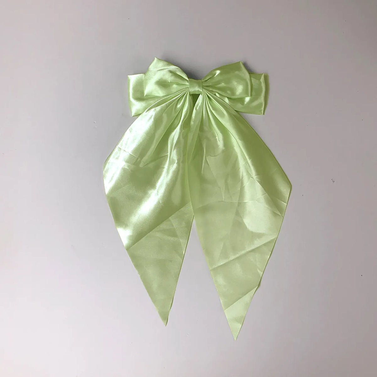 💥Flash Sale🔥Large Bow Hair Clip for Women – Wedding & Everyday Ponytail Accessory with Long Tail